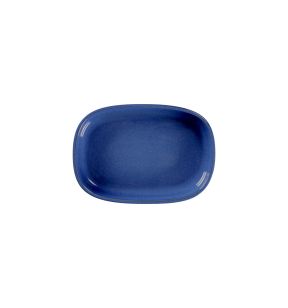 Plat creux bleu porcelaine 26 cm Rakstone Ease Rak