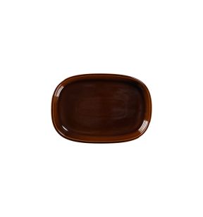Plat creux cuivre porcelaine 26 cm Rakstone Ease Rak