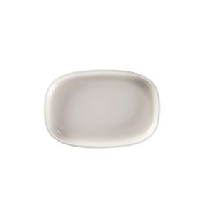 Plat creux ovale blanc porcelaine 30 cm Rakstone Ease Rak