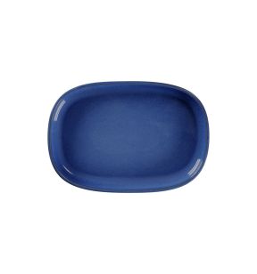 Plat creux ovale bleu porcelaine 33,2 cm Rakstone Ease Rak