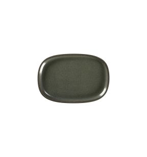 Plat rectangulaire noir porcelaine 26,1 cm Rakstone Ease Rak