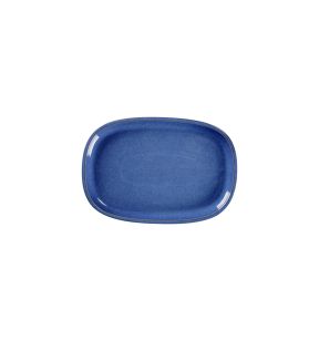 Plat rectangulaire bleu porcelaine 26,1 cm Rakstone Ease Rak