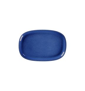 Plat rectangulaire bleu porcelaine 30,2 cm Rakstone Ease Rak