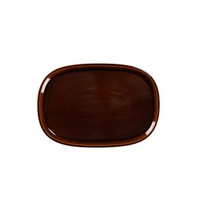 Plat rectangulaire cuivre porcelaine 33,2 cm Rakstone Ease Rak