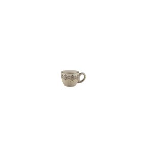Tasse à espresso rond Argila Décor Cartagena porcelaine 8 cl Ø 6,5 cm Earth Rak