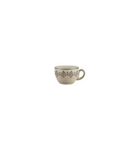 Tasse à thé rond Argila Décor Cartagena porcelaine 23 cl Ø 9 cm Earth Rak