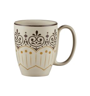 Mug rond Argila Décor Cartagena porcelaine 30 cl Ø 8 cm Earth Rak