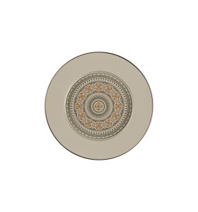 Assiette plate rond Argila Décor Genoa porcelaine Ø 32,5 cm Earth Rak