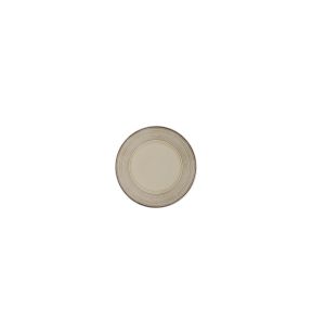 Assiette extra plate rond Argila Décor Larissa porcelaine Ø 15,7 cm Earth Rak