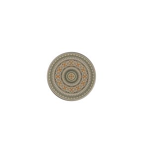 Assiette extra plate rond Argila Décor Genoa porcelaine Ø 20,5 cm Earth Rak