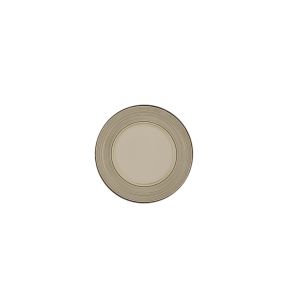 Assiette extra plate rond Argila Décor Larissa porcelaine Ø 20,5 cm Earth Rak