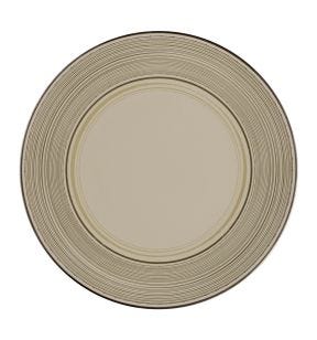 Assiette extra plate rond Argila Décor Larissa porcelaine Ø 23,6 cm Earth Rak