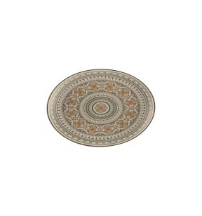 Plat ovale Argila Décor Genoa porcelaine 32 cm Earth Rak