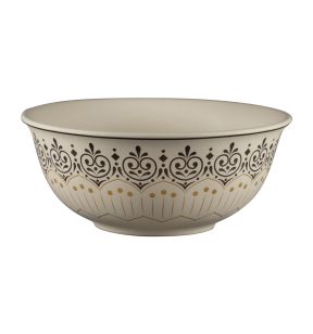Bol rond Argila Décor Cartagena porcelaine Ø 19,8 cm Earth Rak