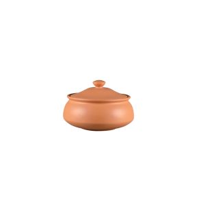 Bol avec couvercle rond baantna tero Décor Prima porcelaine Ø 18,5 cm Earth Rak