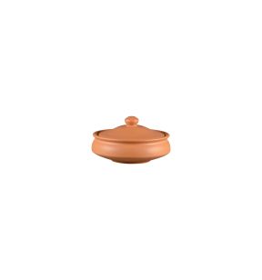Bol avec couvercle rond baantna tero Décor Prima porcelaine Ø 15,5 cm Earth Rak
