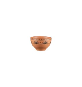 Bol à céréales rond Tero Décor Alexandria porcelaine 63 cl Ø 13,5 cm Earth Rak