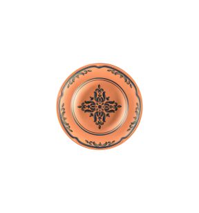 Assiette creuse rond Tero Décor Ostia porcelaine Ø 26 cm Earth Rak