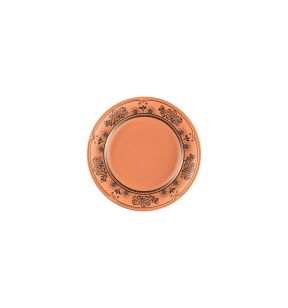 Assiette plate rond Tero Décor Alexandria porcelaine Ø 23,7 cm Earth Rak