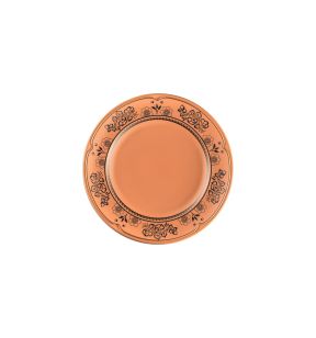 Assiette plate rond Tero Décor Alexandria porcelaine Ø 28,9 cm Earth Rak