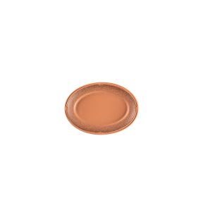 Vlakke plaat ovaal Tero Decor porselein x14.1 Earth Rak