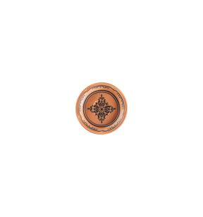 Sous tasse à café/thé rond Tero Décor Ostia porcelaine Ø 15 cm Earth Rak