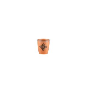 Tasse à café sans anse rond Tero Décor Ostia porcelaine 20 cl Ø 7 cm Earth Rak