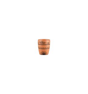 Tasse à café sans anse rond Tero Décor Alexandria porcelaine 20 cl Ø 7 cm Earth Rak