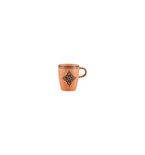 Tasse à thé rond Tero Décor Ostia porcelaine 23 cl Ø 7,3 cm Earth Rak