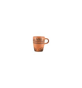Tasse à thé rond Tero Décor Alexandria porcelaine 23 cl Ø 7,3 cm Earth Rak