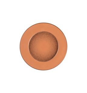 Vlakke plaat rond Tero Decor porselein Ø 32.5 Earth Rak