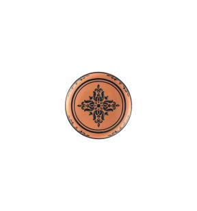 Assiette coupe creuse rond Tero Décor Ostia porcelaine Ø 20,5 cm Earth Rak