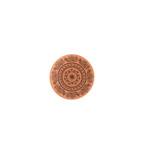 Assiette extra plate rond Tero Décor Alexandria porcelaine Ø 18,7 cm Earth Rak