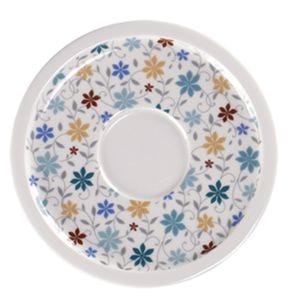 Sous tasse à café blanc porcelaine Ø 16,3 cm Rakstone Ease Décor Summer Rak