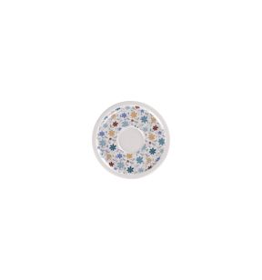 Sous tasse à espresso blanc porcelaine Ø 13 cm Rakstone Ease Décor Summer Rak
