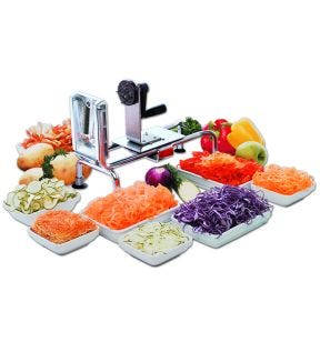 Rouet coupe-légumes inox 37x14x25 cm L.tellier
