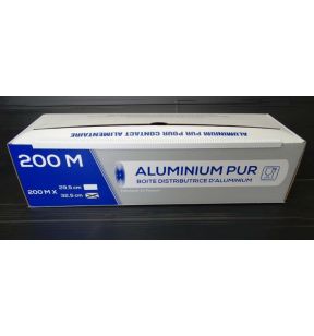 Aluminiumfolie in dispenserdoos 200x0.33 m