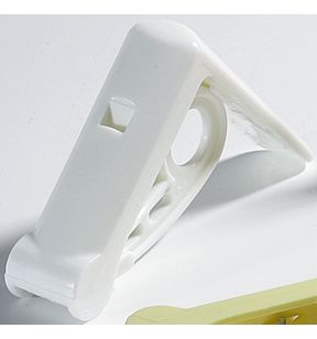 Tafelkleedklem plastic wit