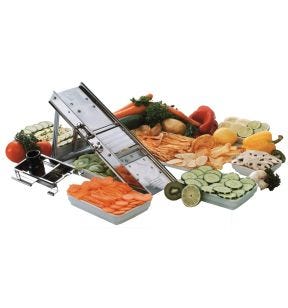 Mandoline sans chariot inox 41x13,5x4,5 cm L.tellier