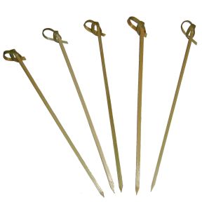 Piques rubans beige 9 cm Earth Essentials (200 pièces)