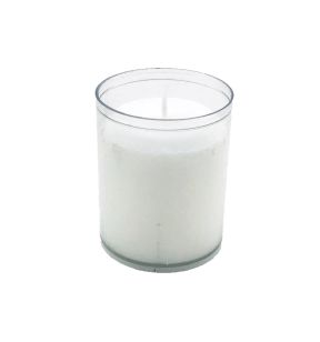 Bougie veilleuse rond blanc Ø 5 cm 6,3 cm Spaas (60 pièces)