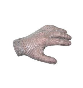 Handschoen met snijbescherming zilver M