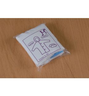 Bezoekersset wit (100 eenheden)