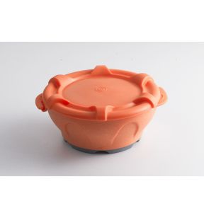 Bol orange polypropylène (pp) 32 cl Ø 18 cm Thermodynamique Saint Romain