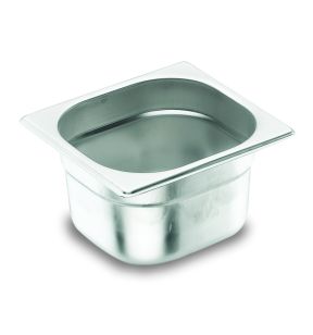 Bac GN 1/6 inox P15 cm 2,2 L Lacor