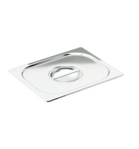 Couvercle avec poignée pour bac GN 1/2 avec poignée inox Lacor
