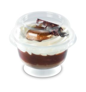 Coupe à dessert transparent Ø 9,5 cm 6,1 cm 20 cl Servipack Alphaform (25 pièces)