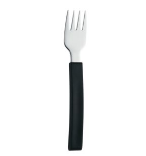 Fourchette de table noir inox 18,2 cm Handicap Amefa