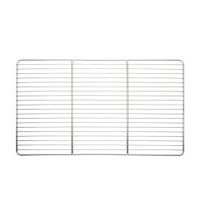 Grille inox 53x32,5 cm GN 1/1 5 mm 2 traverses 5 mm 20 fils 2 mm