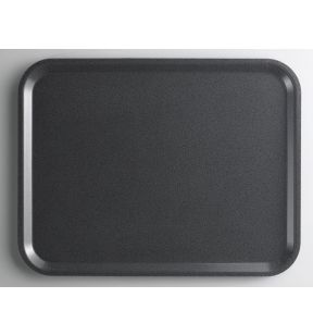 Plateau polyester noir 46x36 cm Versatray Cambro